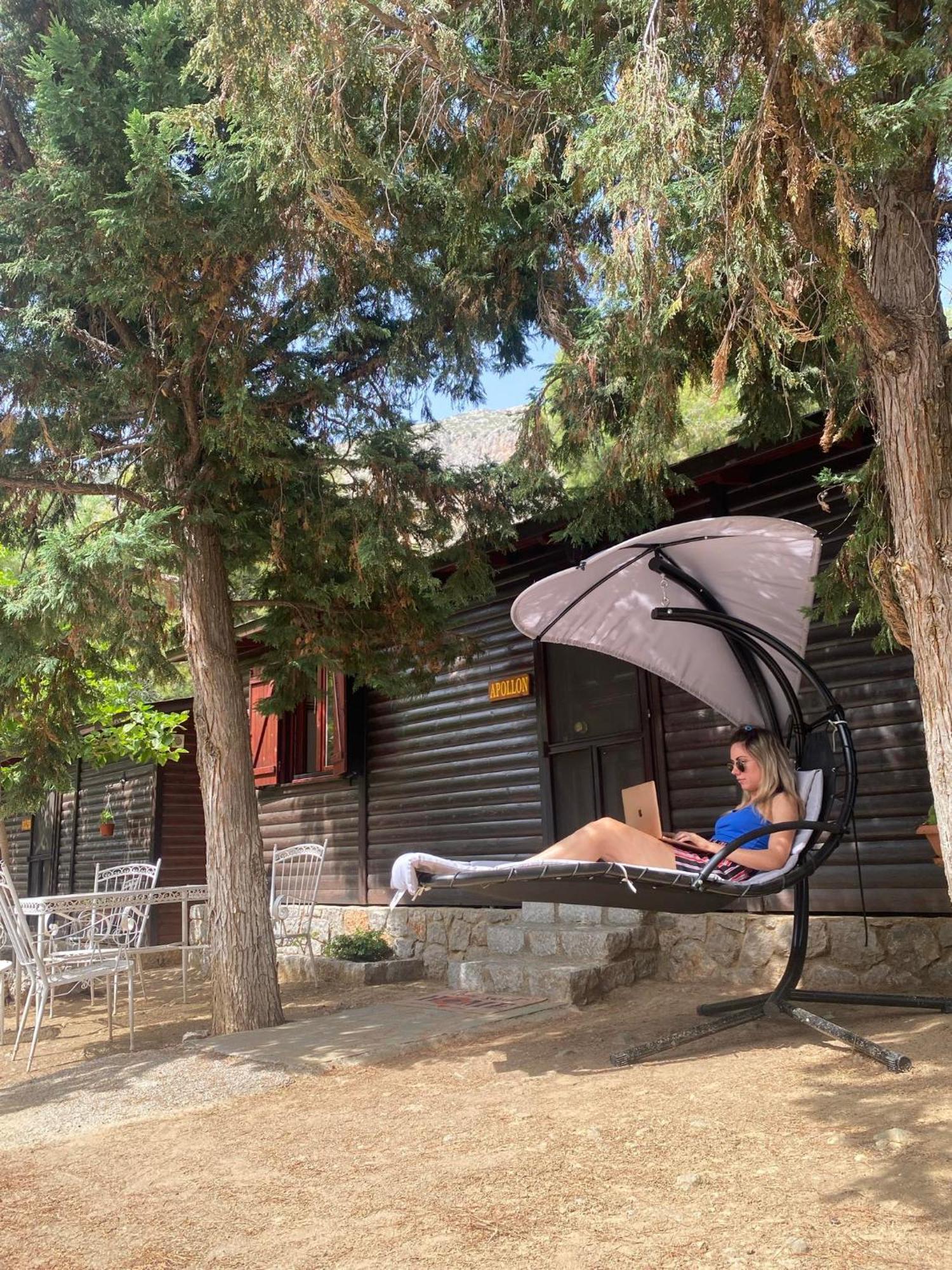 Bungalow - Camping Apollon Delfos Exterior foto